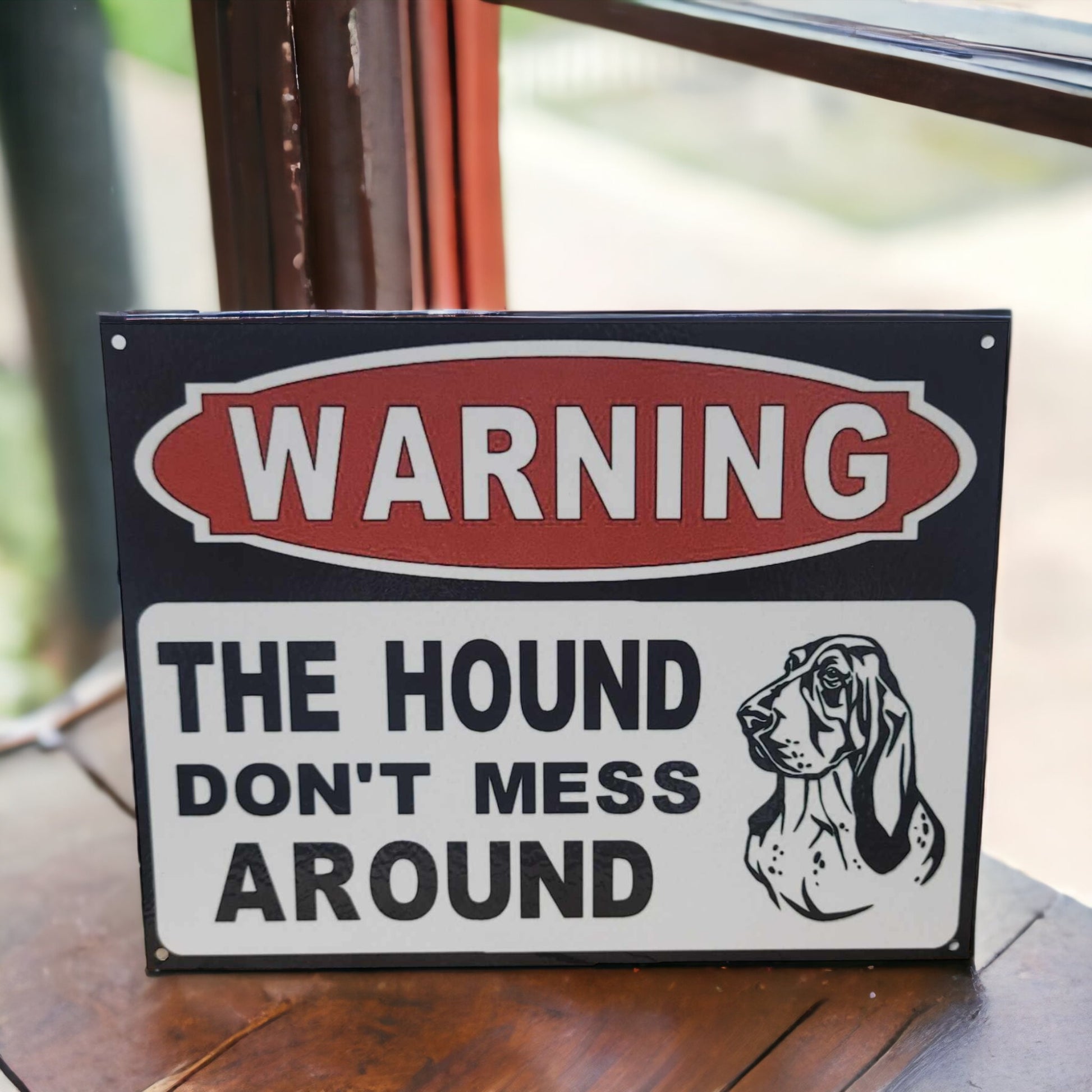 Warning Sign The Hound Don't Mess Around