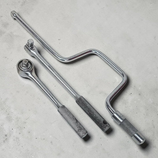 husky ratchet set with drivers 3 pieces by husky tools