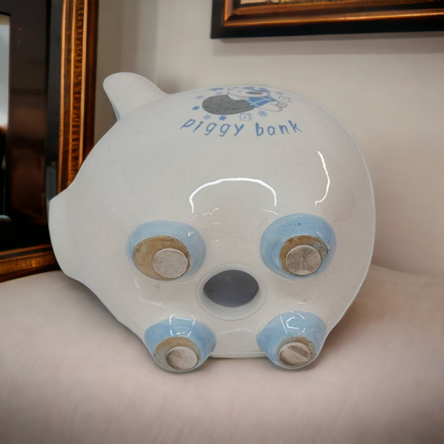 Ceramic Piggy Bank Baby Gift My First Piggy Bank