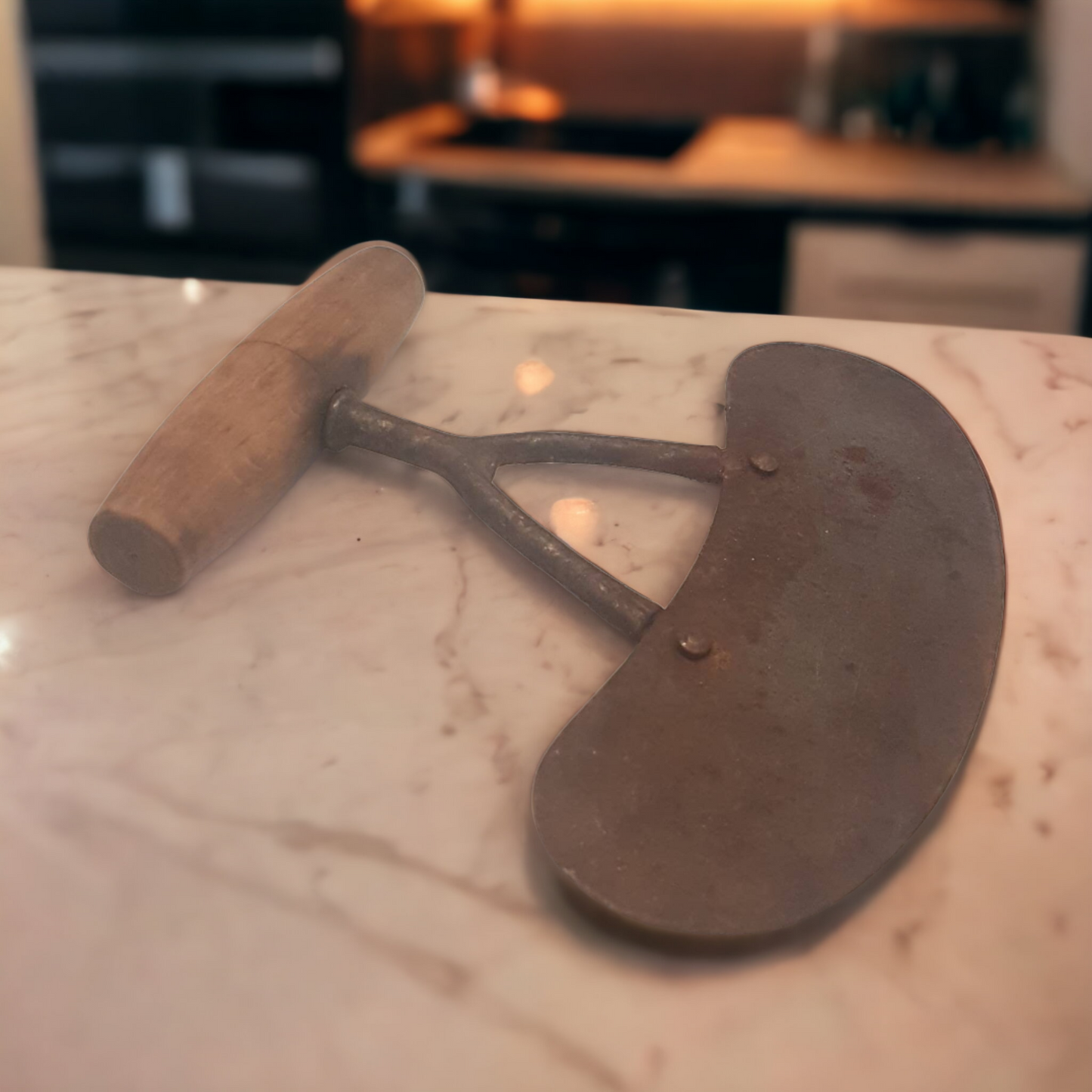Primitive Kitchen Hand Chopper Blacksmith Tool