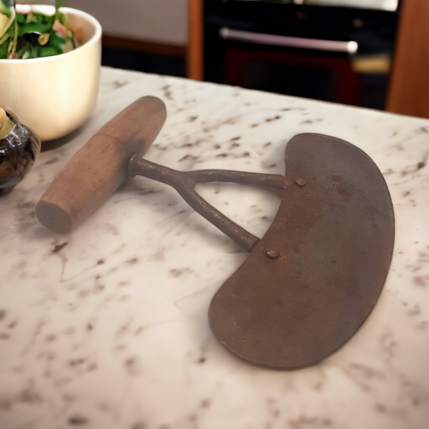 Primitive Kitchen Hand Chopper Blacksmith Tool
