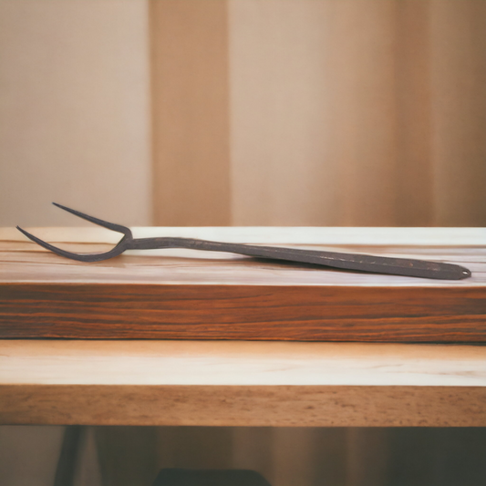 Primitive Blacksmith Made Meat Fork Roasting Fork