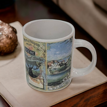 Gibson USA John Deere Coffee Mug Farmer Gift Mug