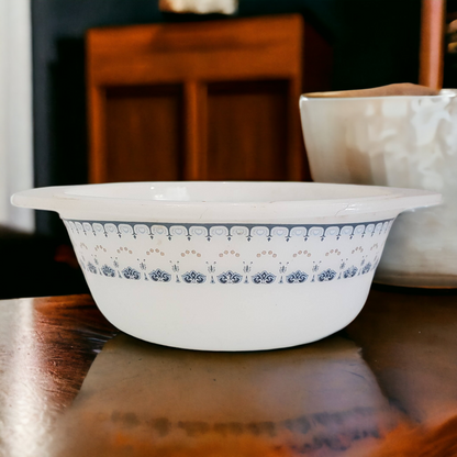 Milk Glass Pyrex Vintage Kitchen Mixing Bowl