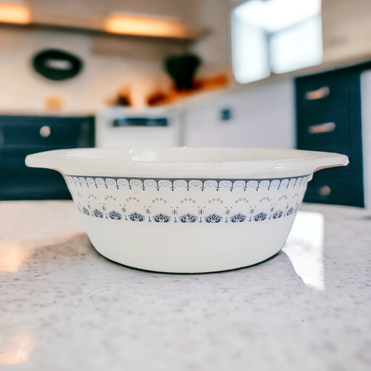 Milk Glass Pyrex Vintage Kitchen Mixing Bowl