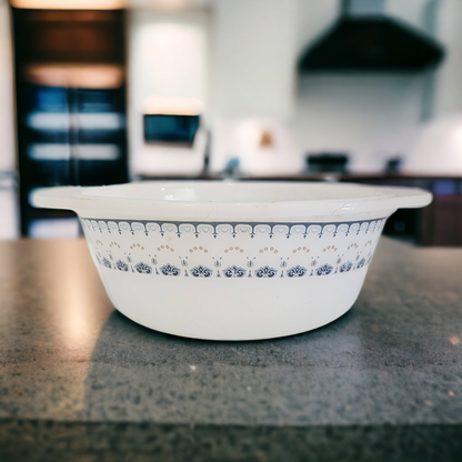 Milk Glass Pyrex Vintage Kitchen Mixing Bowl