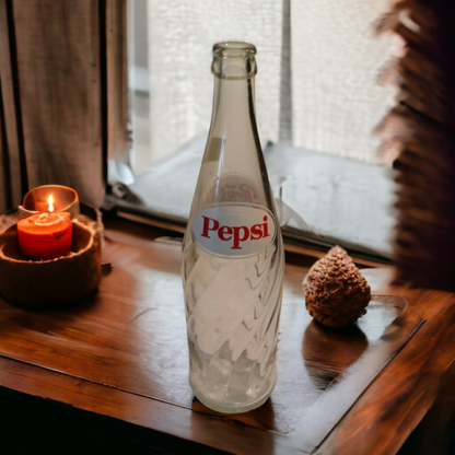 Vintage Glass Pepsi Cola Bottle Collectible