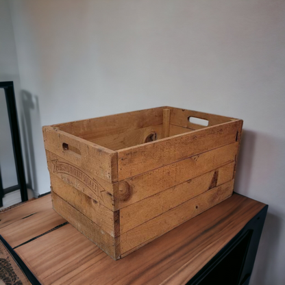 Rustic Wooden Havest Basket Fortinos Market Square