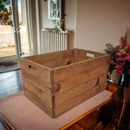 Rustic Wooden Havest Basket Fortinos Market Square
