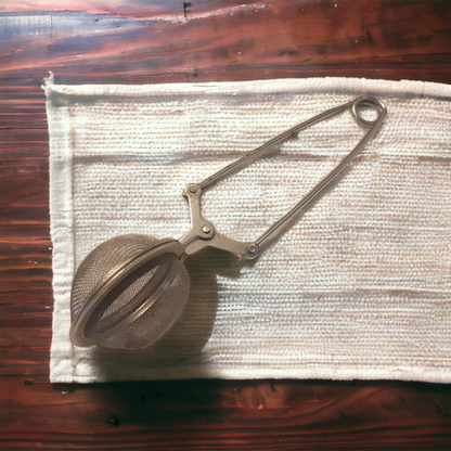 Vintage Tea Strainer Spice Ball Kitchen Utensil