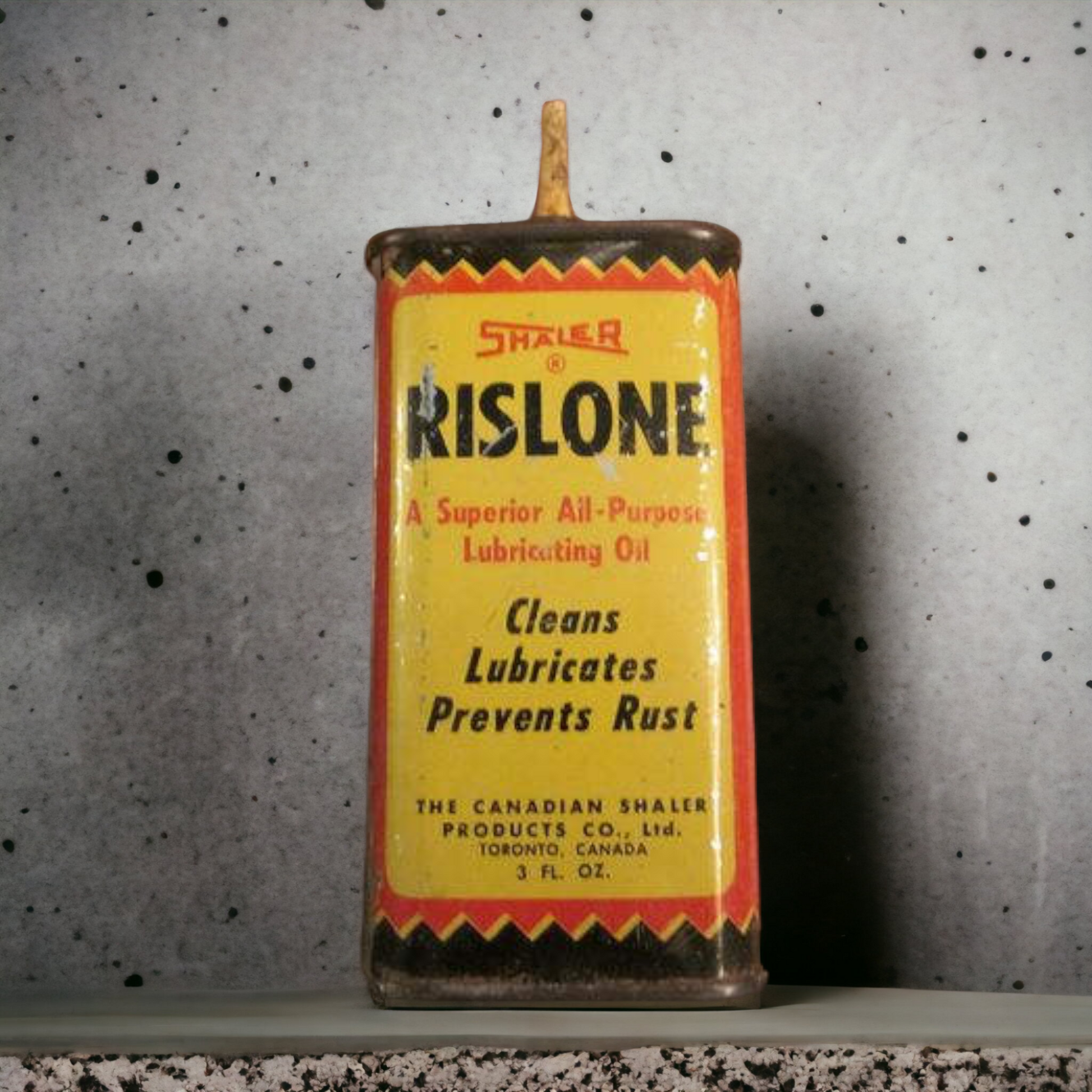 Shaler Rislone Lubricating Oil, 3 oz. - Wainfleet Trading Post