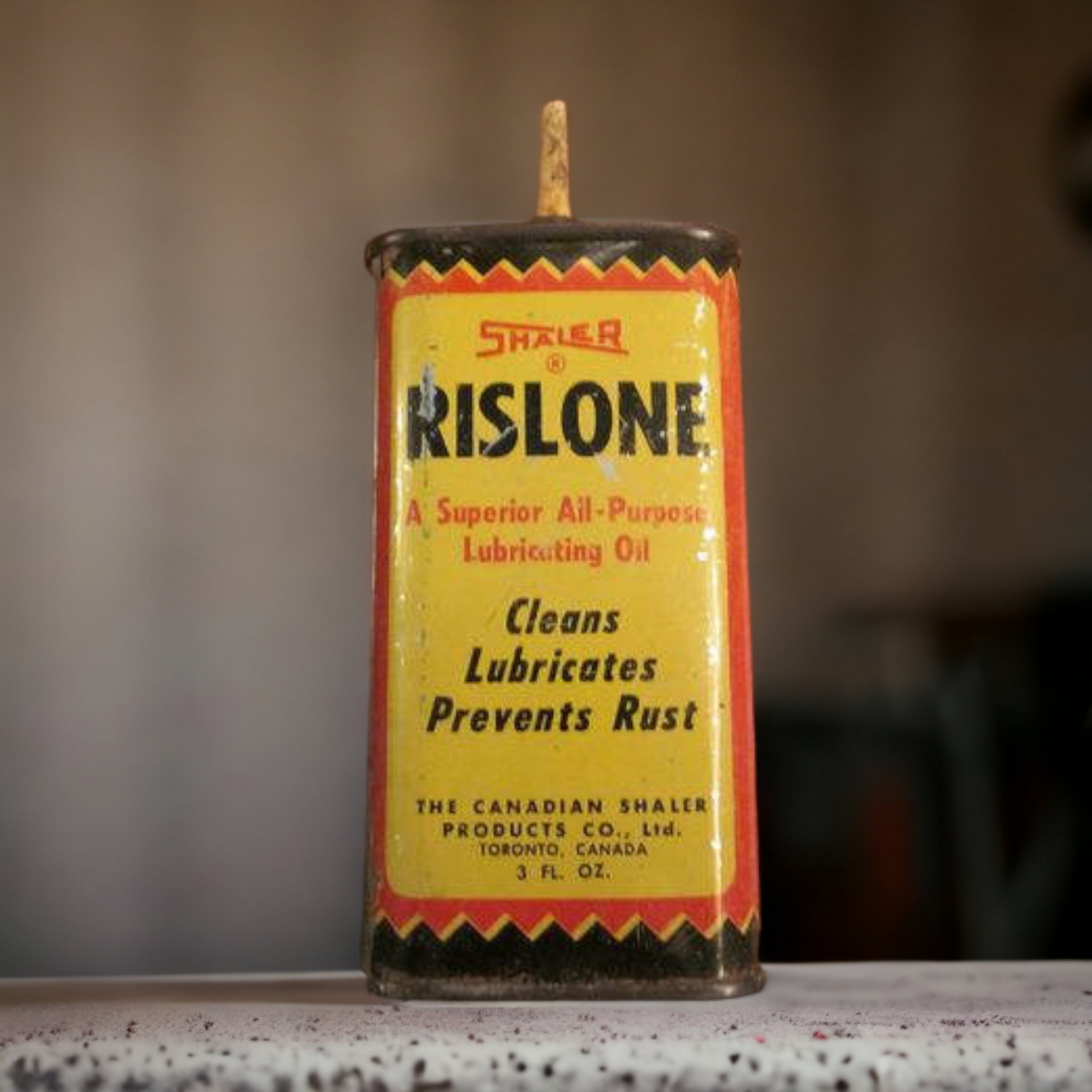 Shaler Rislone Lubricating Oil, 3 oz. - Wainfleet Trading Post