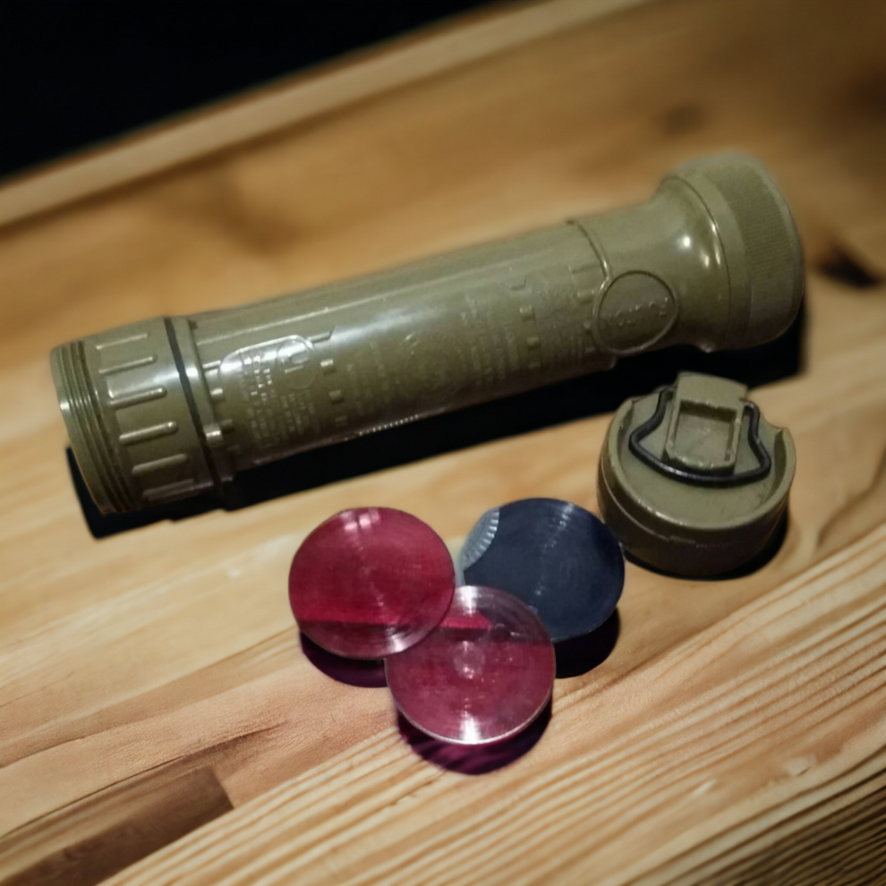 Fulton Military Morse Code Flashlight MX-992/U – Wainfleet Trading Post