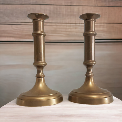 Solid Brass Chandelier Candle Holders Brass Tapered Candle Sticks