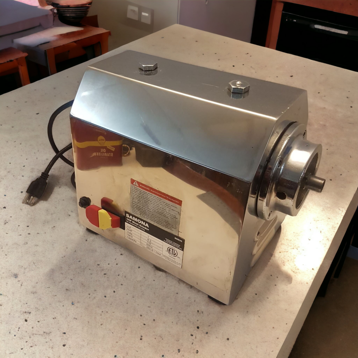 Large Professional Samona Meat Grinder Sausage Maker