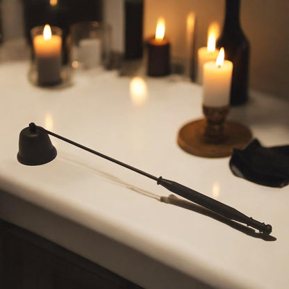 Black Candle Snuffer Fine Dining Romantic Table Decor