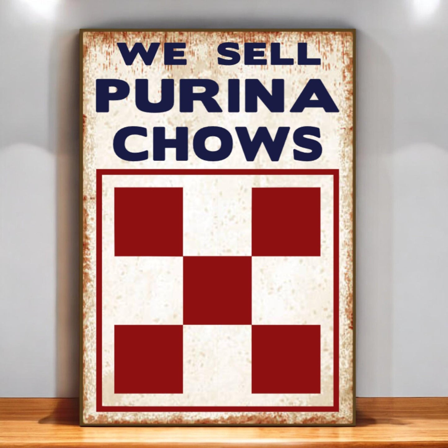 We Sell Purina Feeds Sign Retro Farm Decor