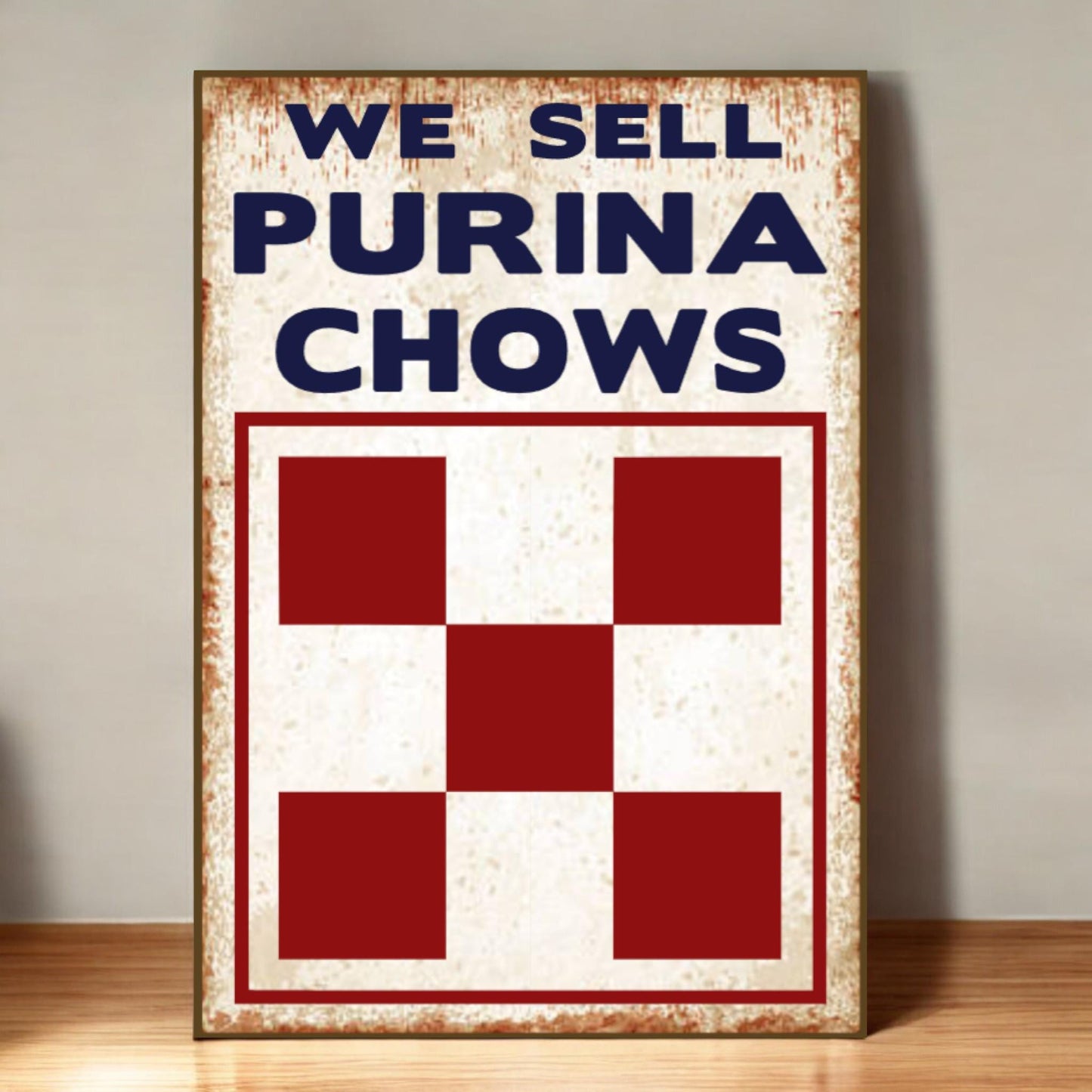We Sell Purina Feeds Sign Retro Farm Decor