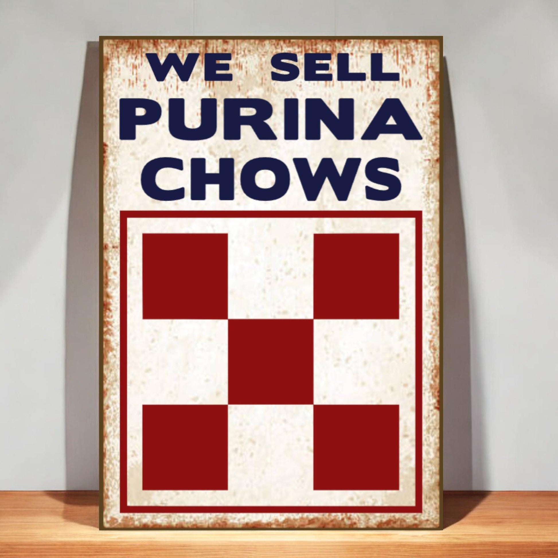 We Sell Purina Feeds Sign Retro Farm Decor