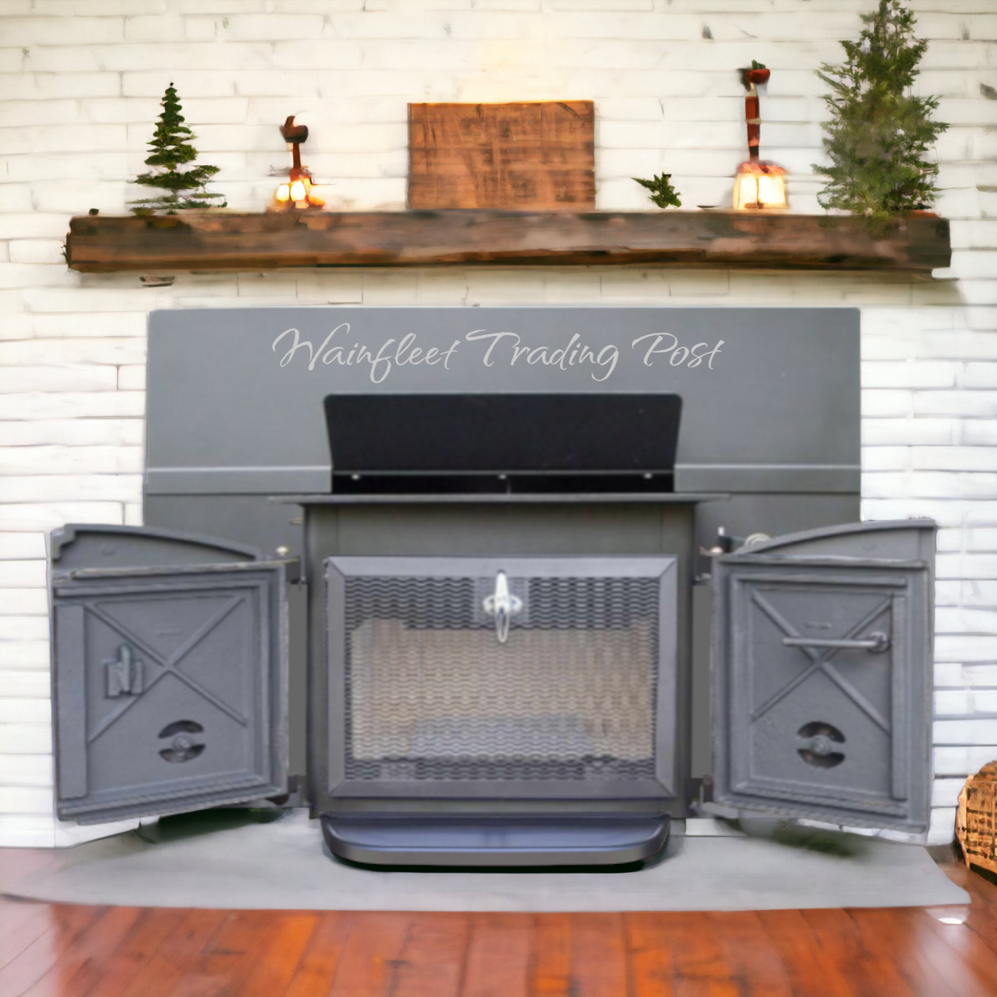 fisher wood stove insert fire screen 