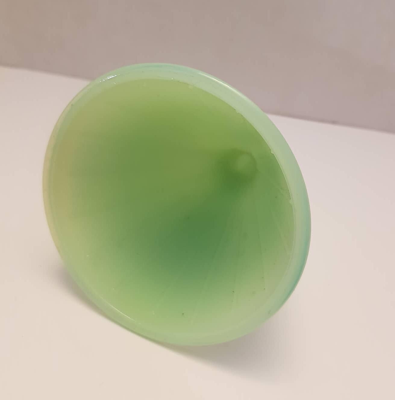 Antique Jadeite Glass Kitchen Funnel 2 oz.