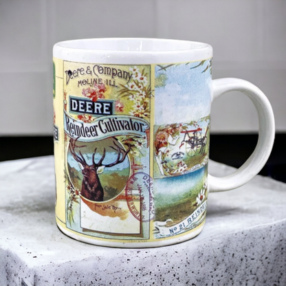 Gibson USA John Deere Coffee Mug Farmer Gift Mug