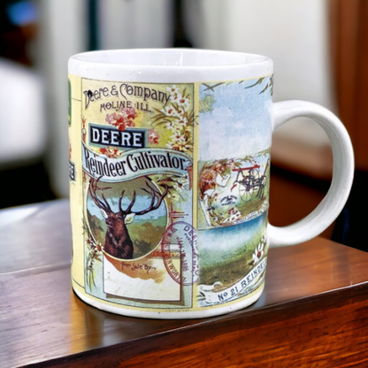 Gibson USA John Deere Coffee Mug Farmer Gift Mug