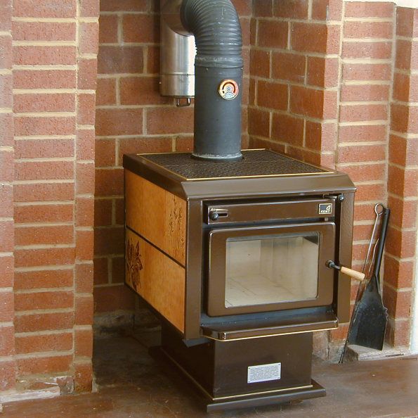 Kent Tile Fire Air Tight Wood Stove