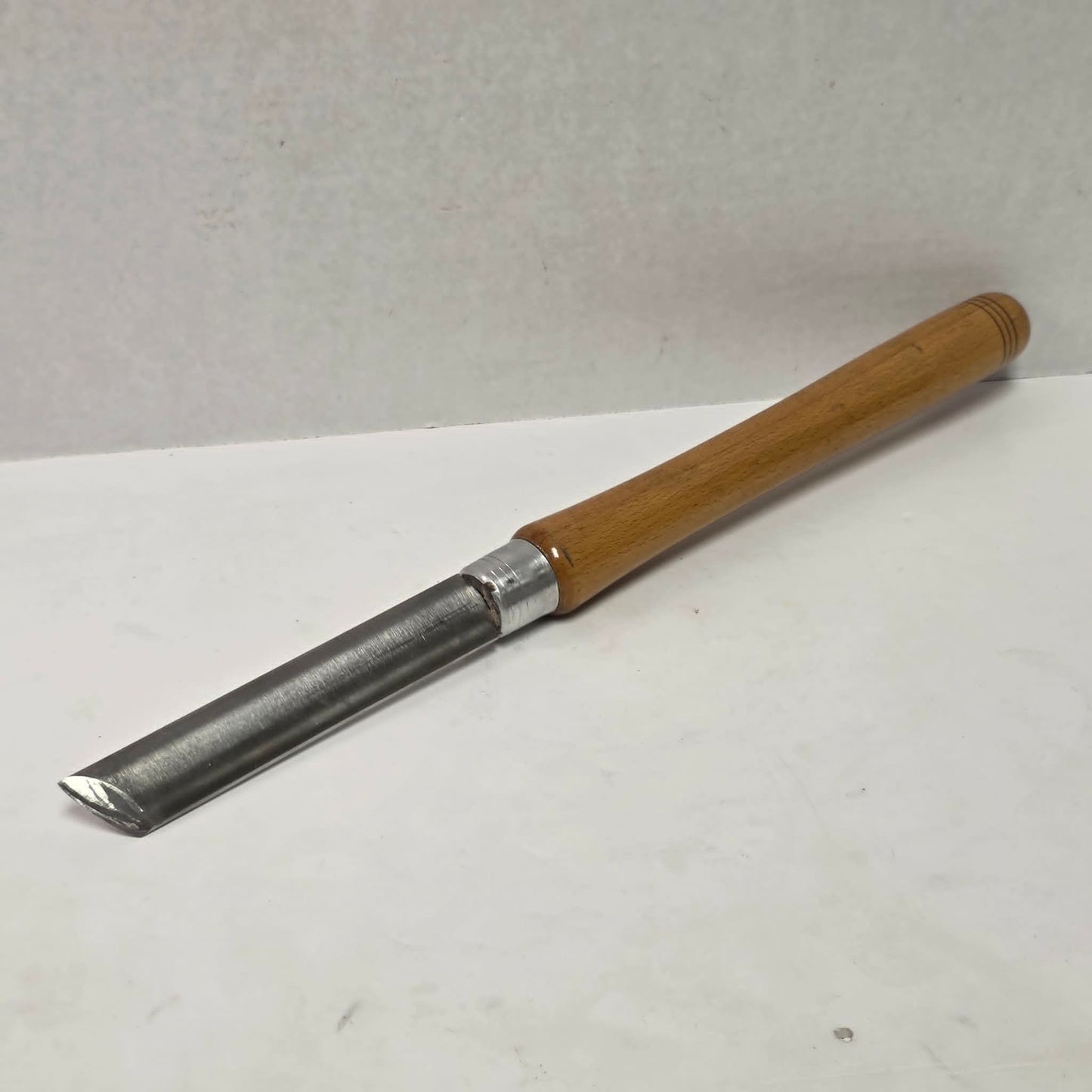 A beautifully crafted heavy-duty K-Bar style wood turning chisel built for serious woodworking and collectors of quality tools.