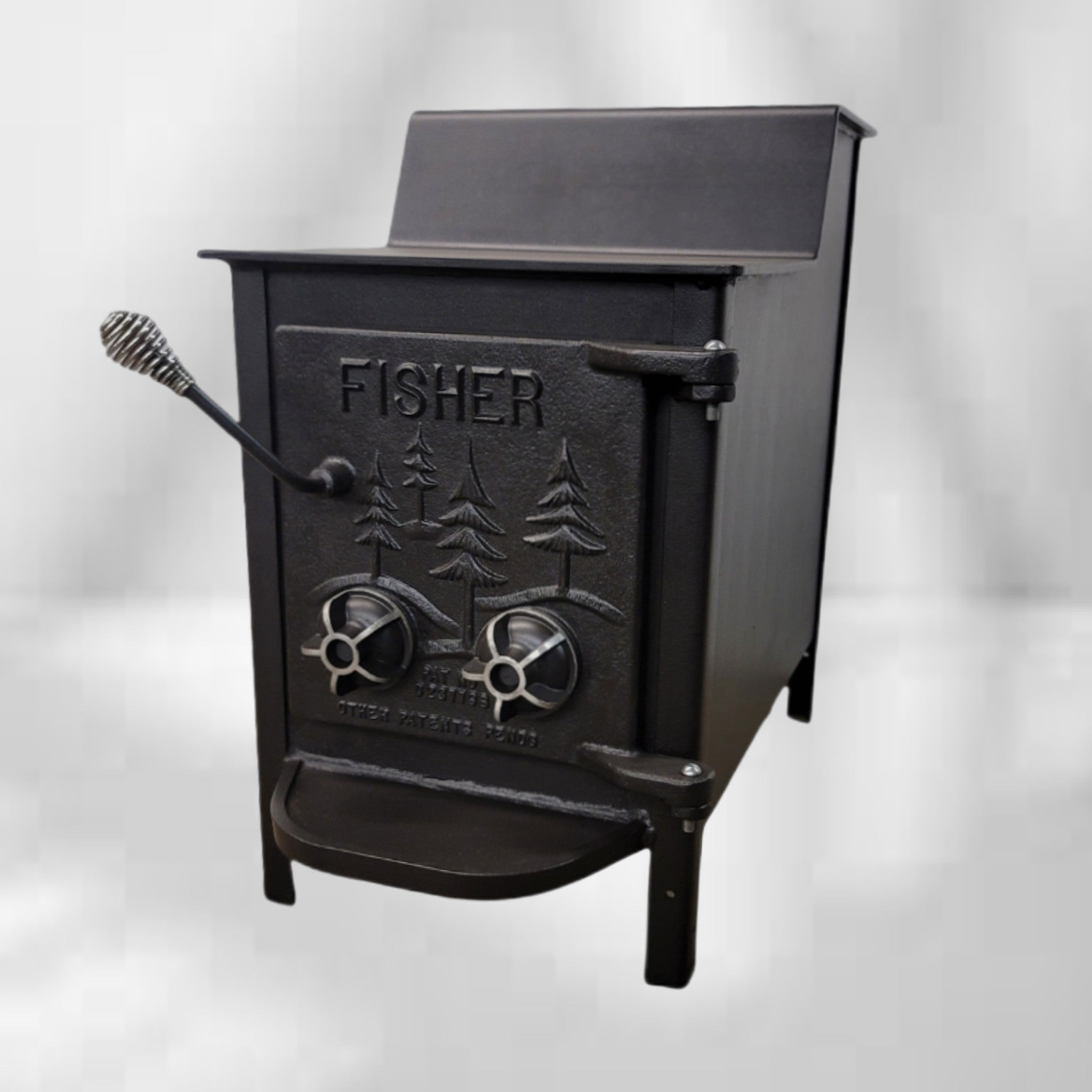 Fisher Wood Stove Mama Bear Side Vent Chimney Wainfleet Trading Post