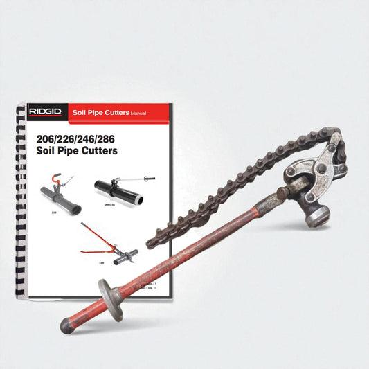 Ridgid Soil Pipe Cutter Manual – Models 206, 226, 246, 286