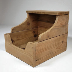 Rustic Farmhouse Potato and Onion Storage Bin – Handmade Reclaimed Woo ...