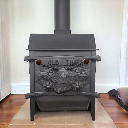 old timer wood stove 