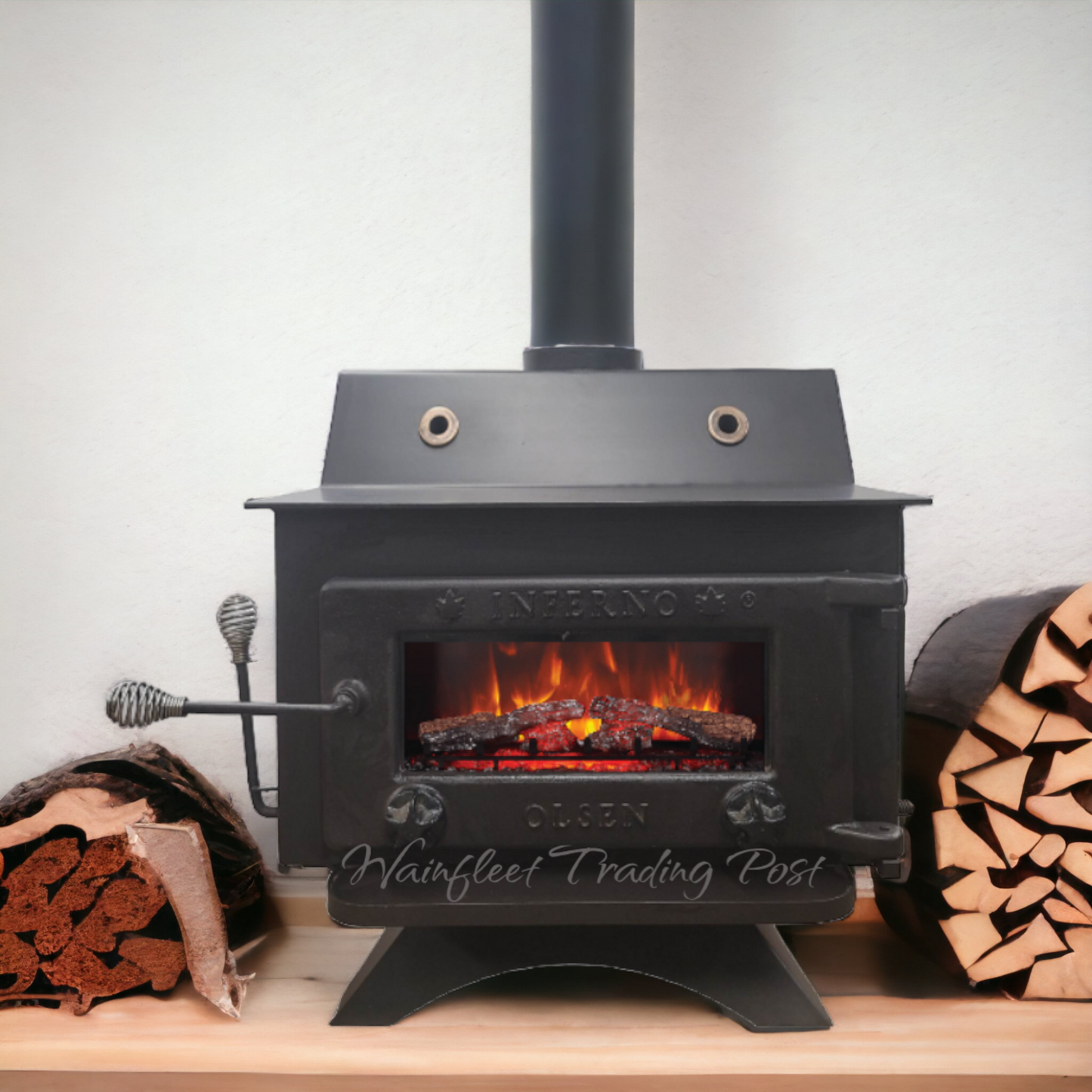 Olsen Inferno Flash Wood Stove Large