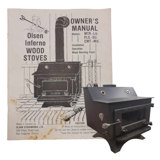 Olsen Inferno Wood Stove Manual