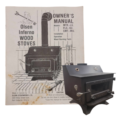 Olsen Inferno Meteor Wood Stove Extra Large