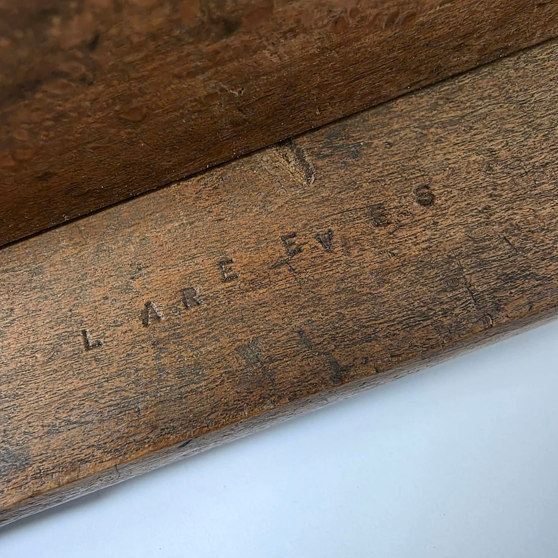 Antique Osborn Brothers Skew Rabbet Plane, London, Brass Depth Stop