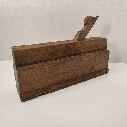 Antique Osborn Brothers Skew Rabbet Plane, London, Brass Depth Stop