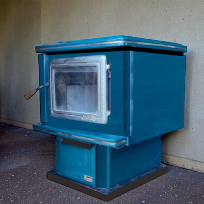 Pacific Energy Spectrum – Green Enamel, Refurbished & Ready for Winter