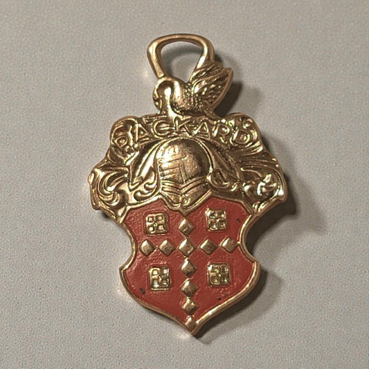 Antique Packard Keychain – 1940s–1950s Automotive Collectible