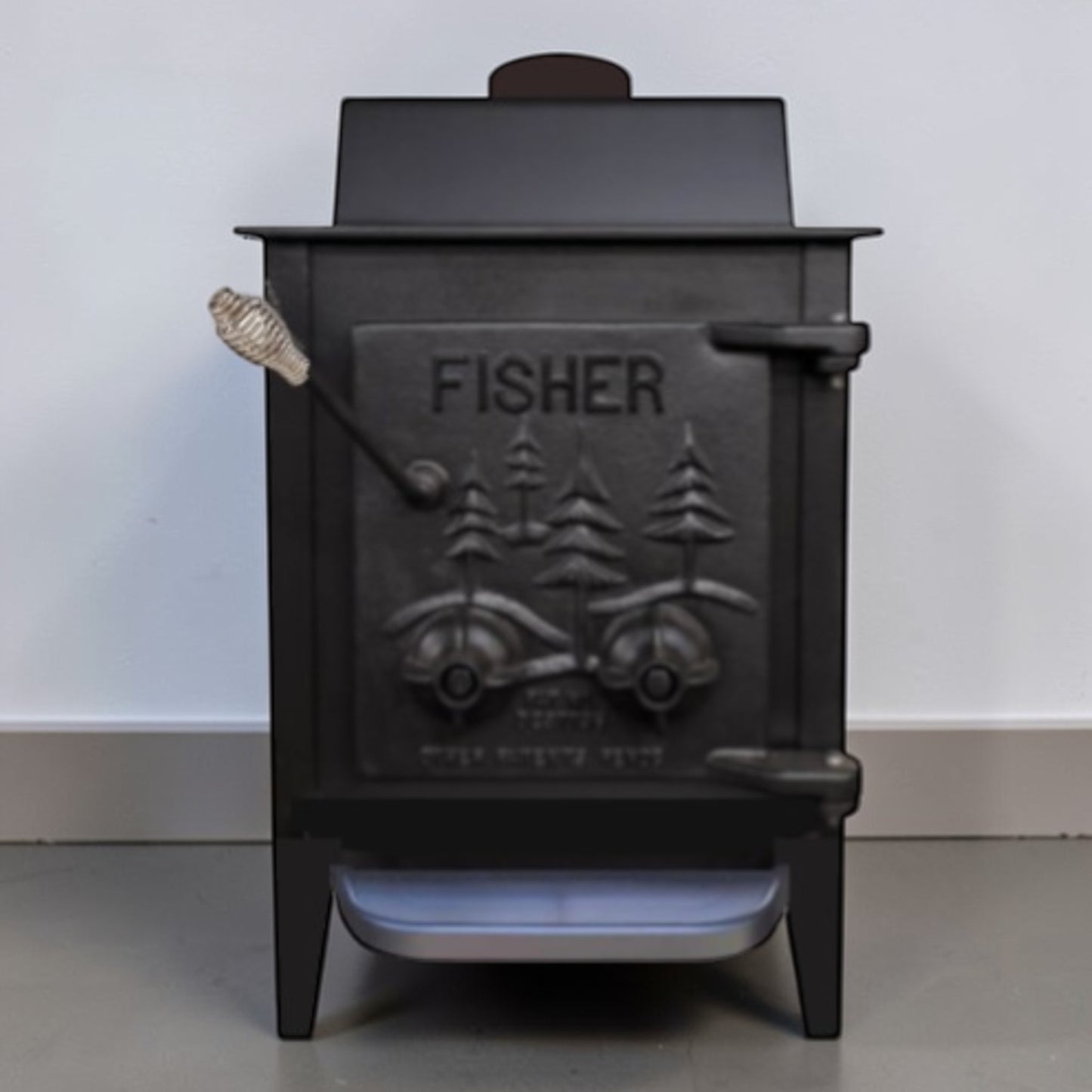 Vintage Fisher Papa Bear Wood Stove Top Vent