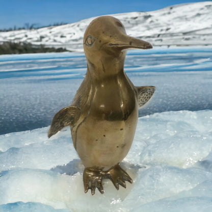 Solid Brass Penguin Statue Made In India