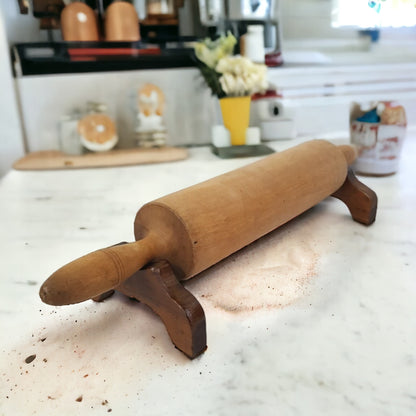 rolling pin holder display rack