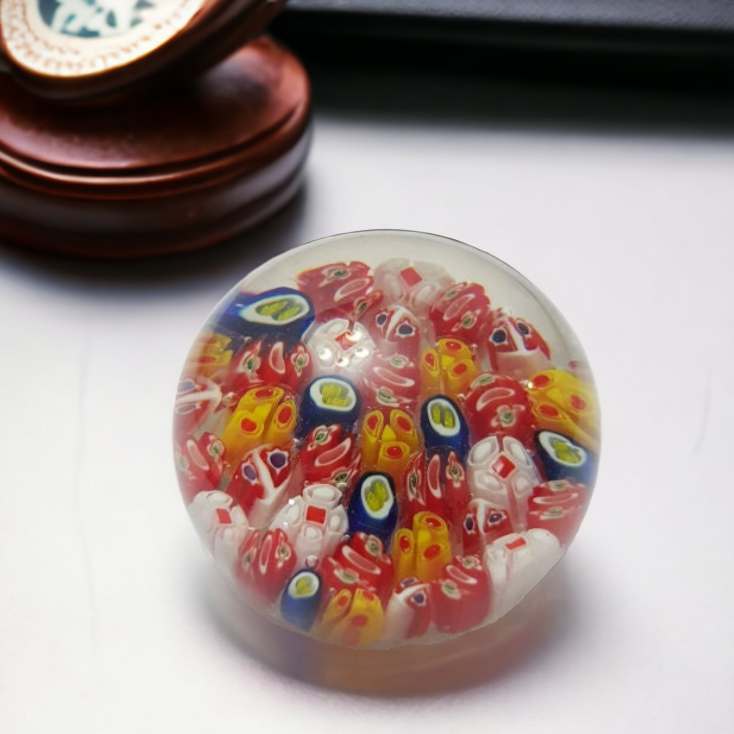 art glass paperweight