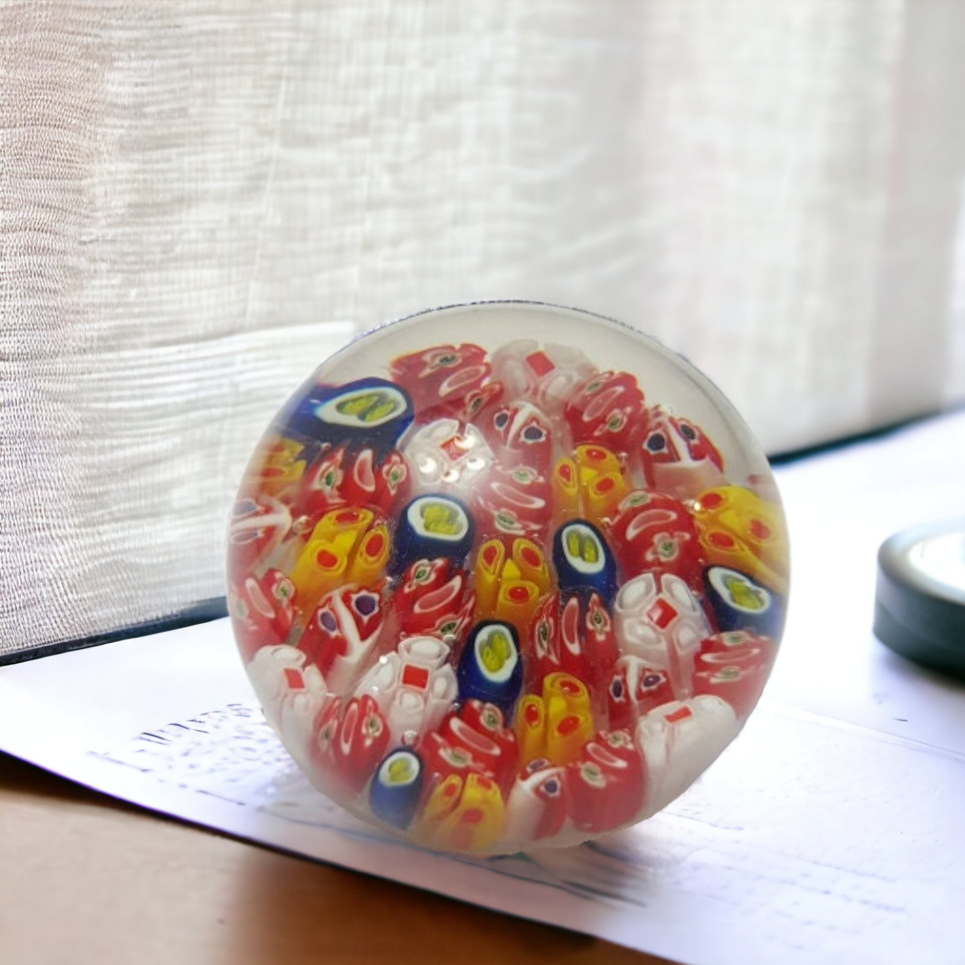 art glass paperweight