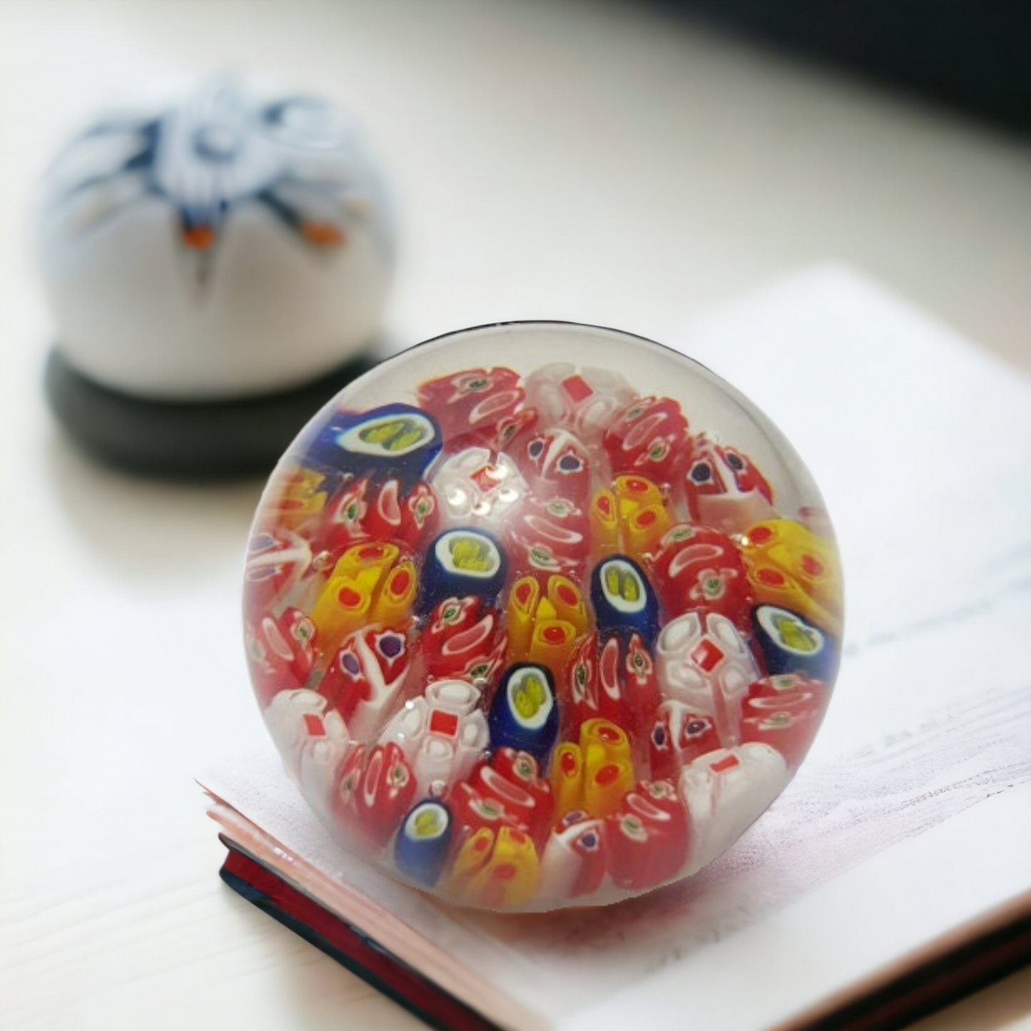 art glass paperweight