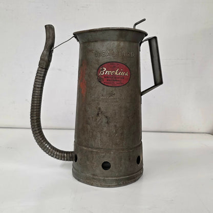 Antique Brookins Railroad Oiling Can Model 104