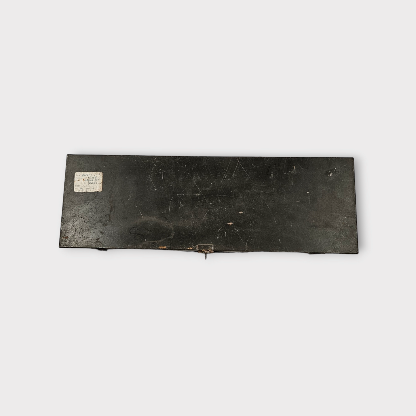 Socket Set Storage Vintage Metal Box