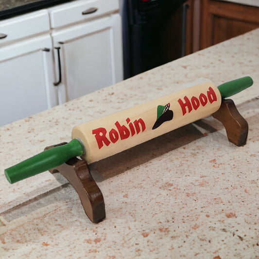 Wooden Rolling Pin Robin Hood Flour