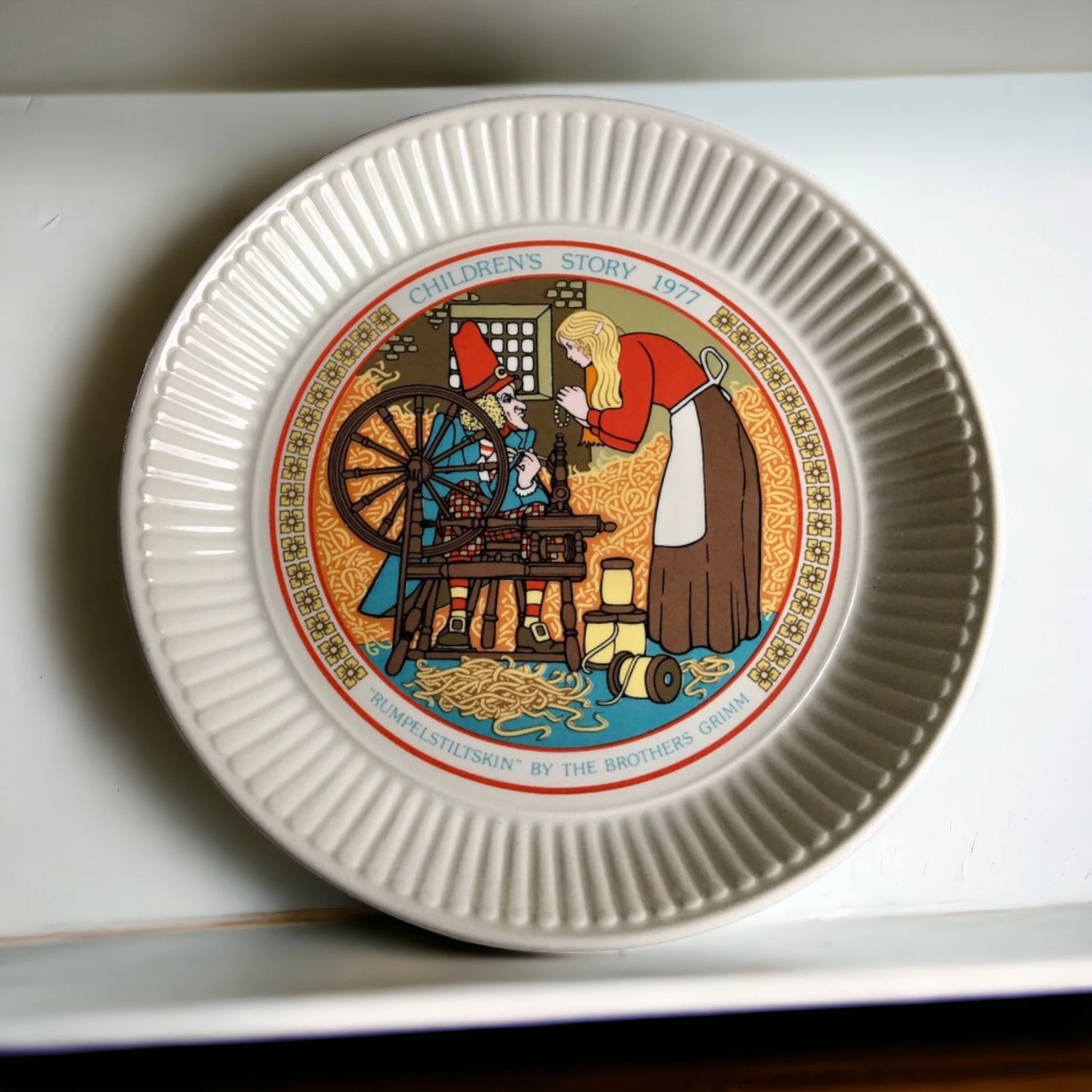 Children's Story Plate Rumpelstiltskin